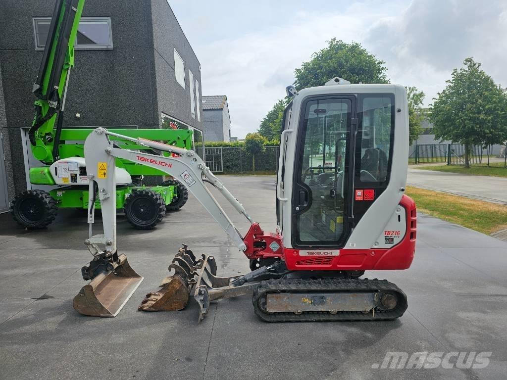 Takeuchi TB 216 소형 굴삭기 7톤 미만