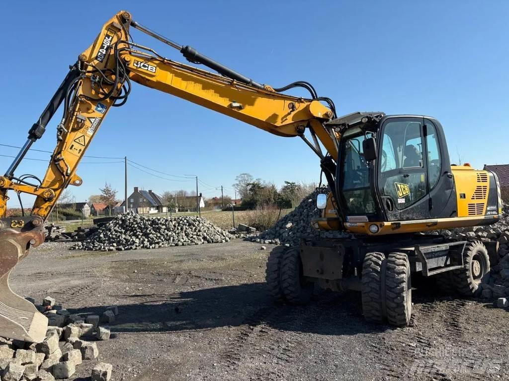 JCB JS145W  휠 굴삭기