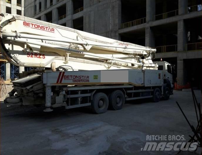 Betonstar 52M-5RZ 콘크리트 펌프카