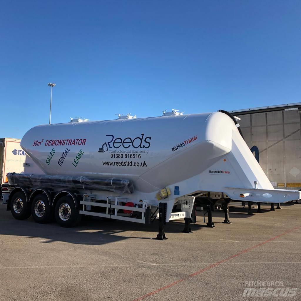 Nursan dry tanker 탱커 세미 트레일러