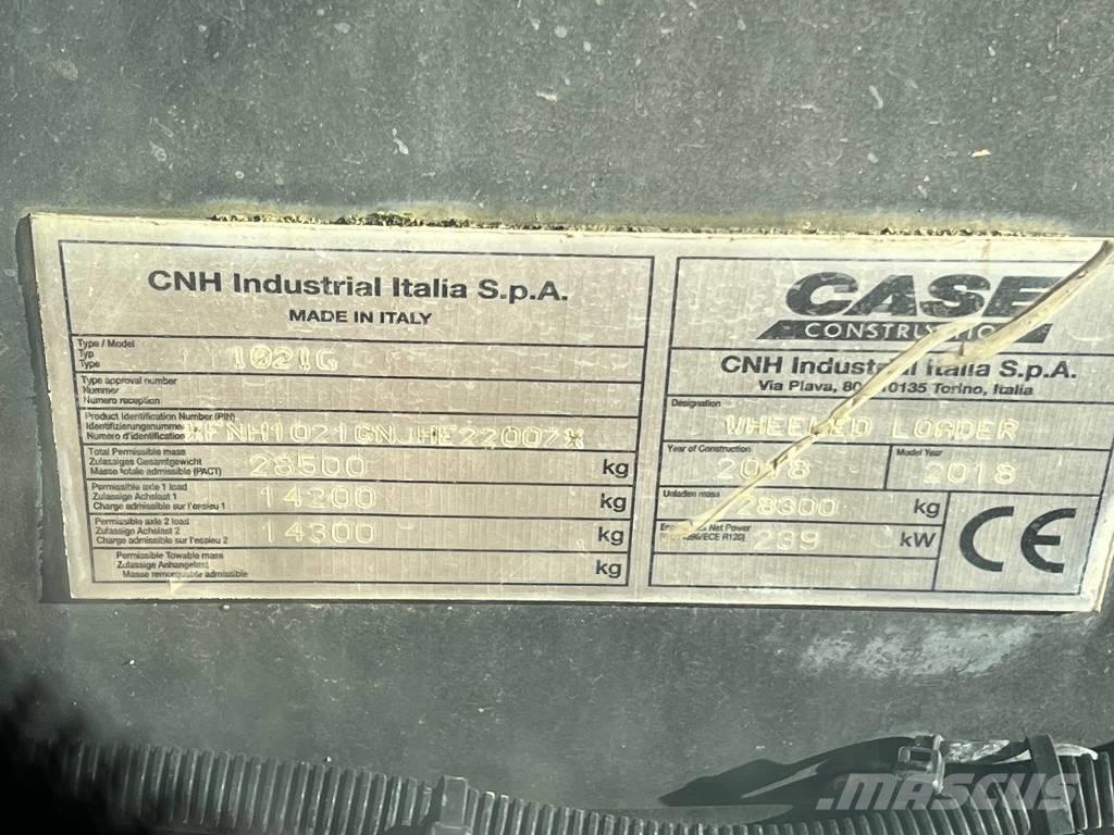 CASE 1021 G  휠로우더