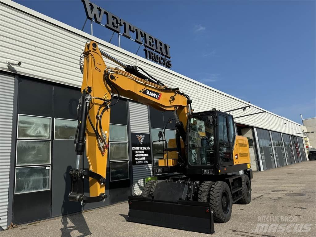 Sany SY175W  휠 굴삭기