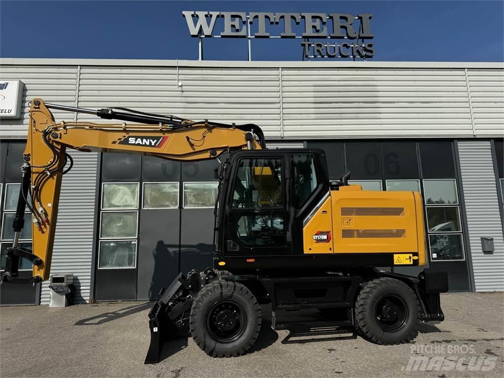 Sany SY175W  휠 굴삭기