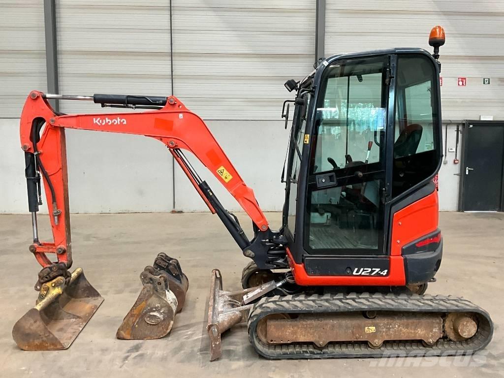 Kubota U 27-4 소형 굴삭기 7톤 미만
