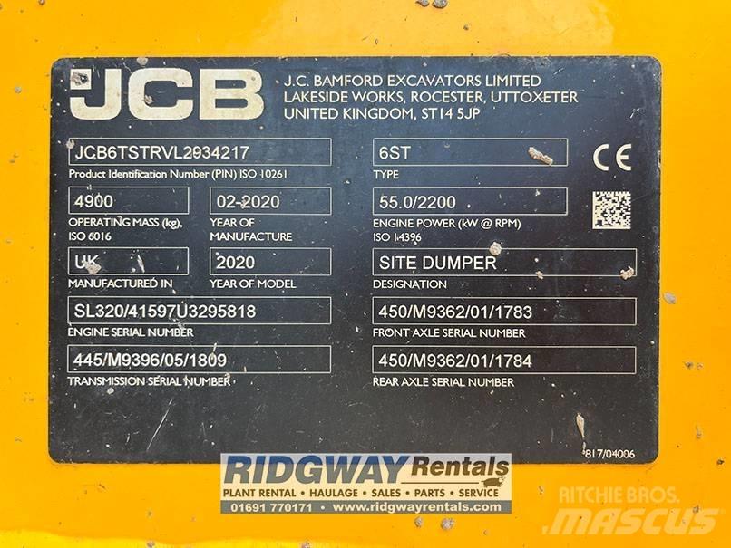 JCB 6 ST 건설현장 덤프트럭