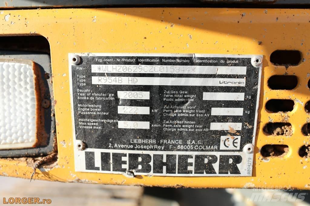 Liebherr R 954 B HD 대형 굴삭기 29톤 이상