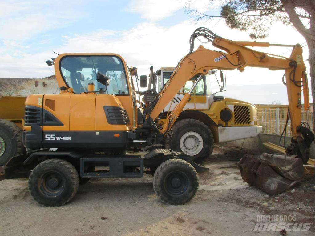 Hyundai R 55W 9A 소형 굴삭기 7톤 미만
