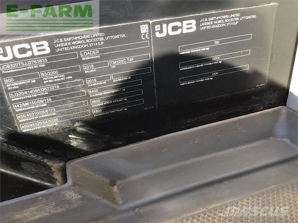 JCB tm320 농업용 텔레 핸들러