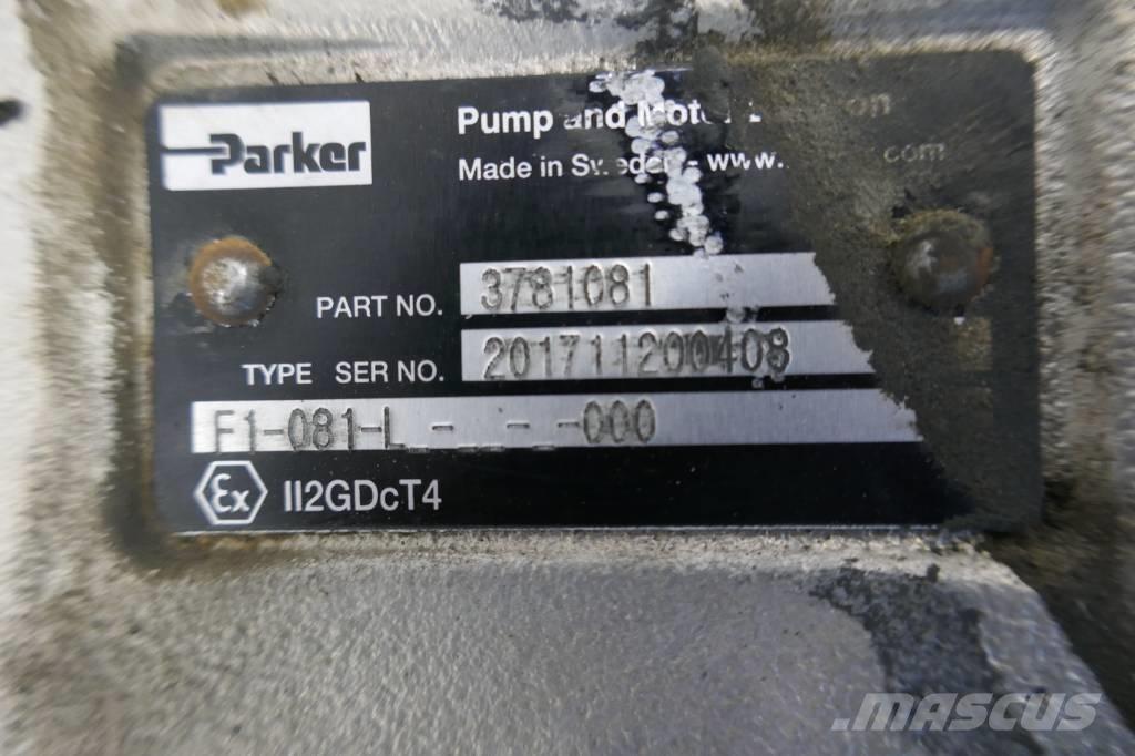 Parker f1 유압식 기계