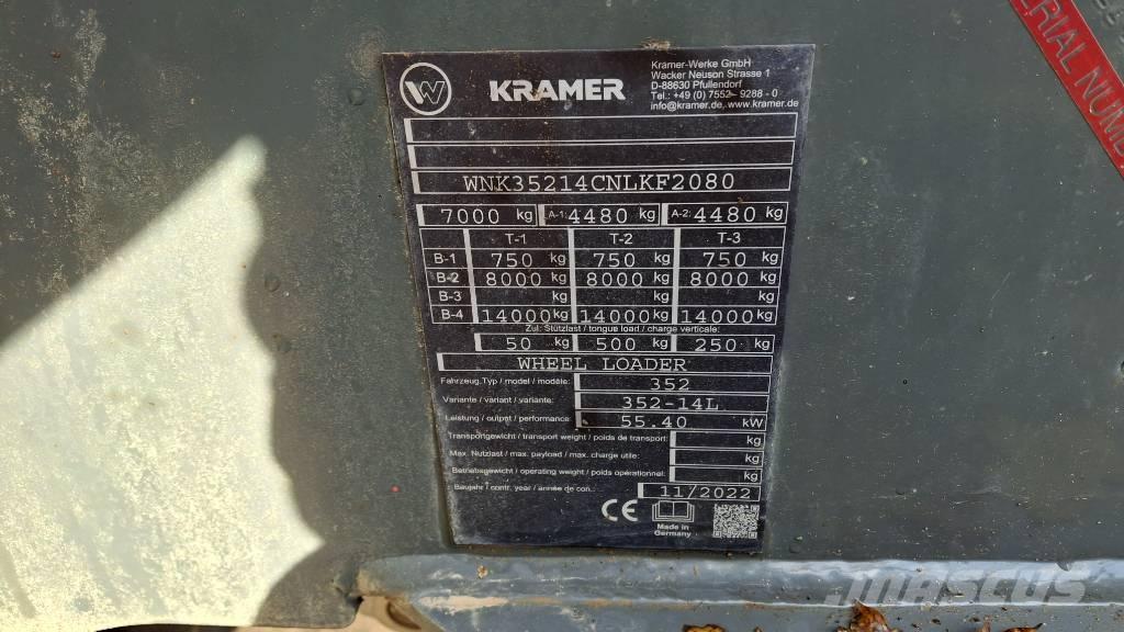 Kramer 8115  휠로우더