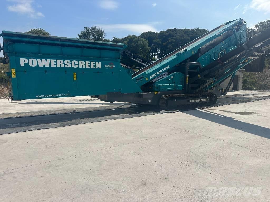 PowerScreen 2100X 이동식 선별기