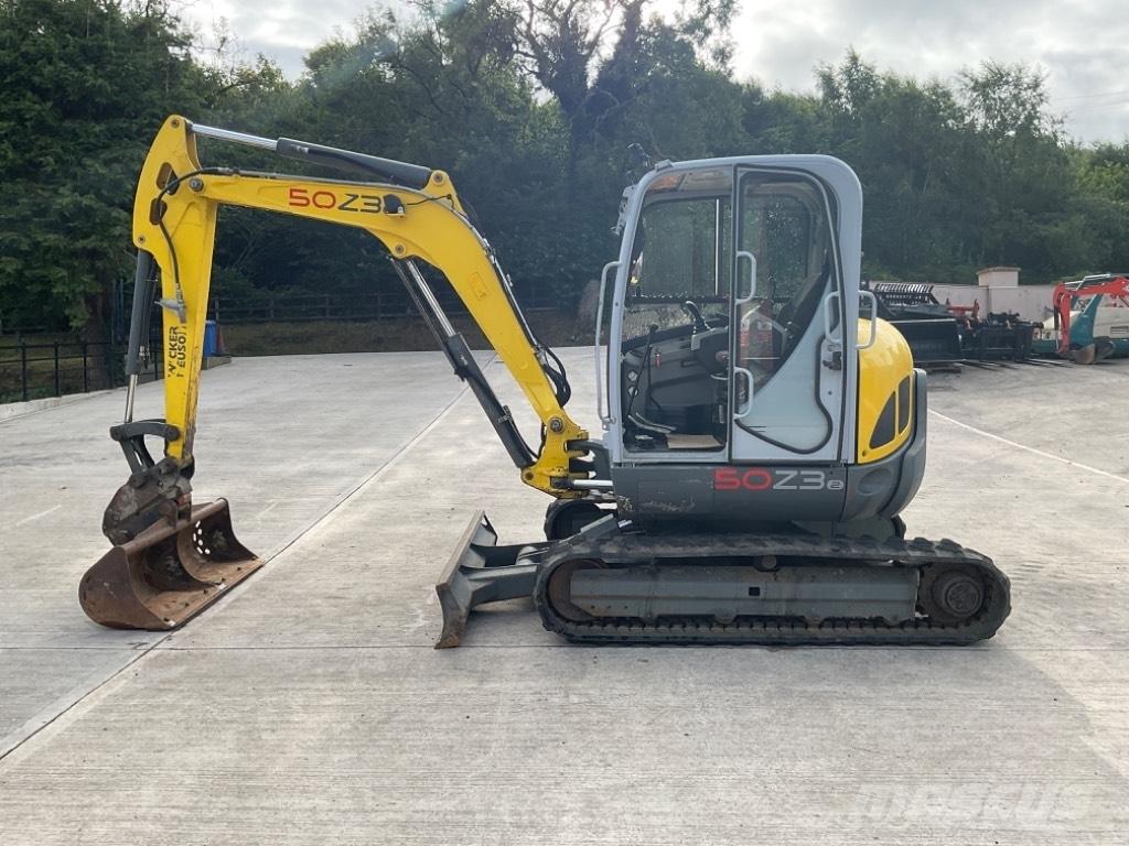 Wacker Neuson 50 Z3 소형 굴삭기 7톤 미만