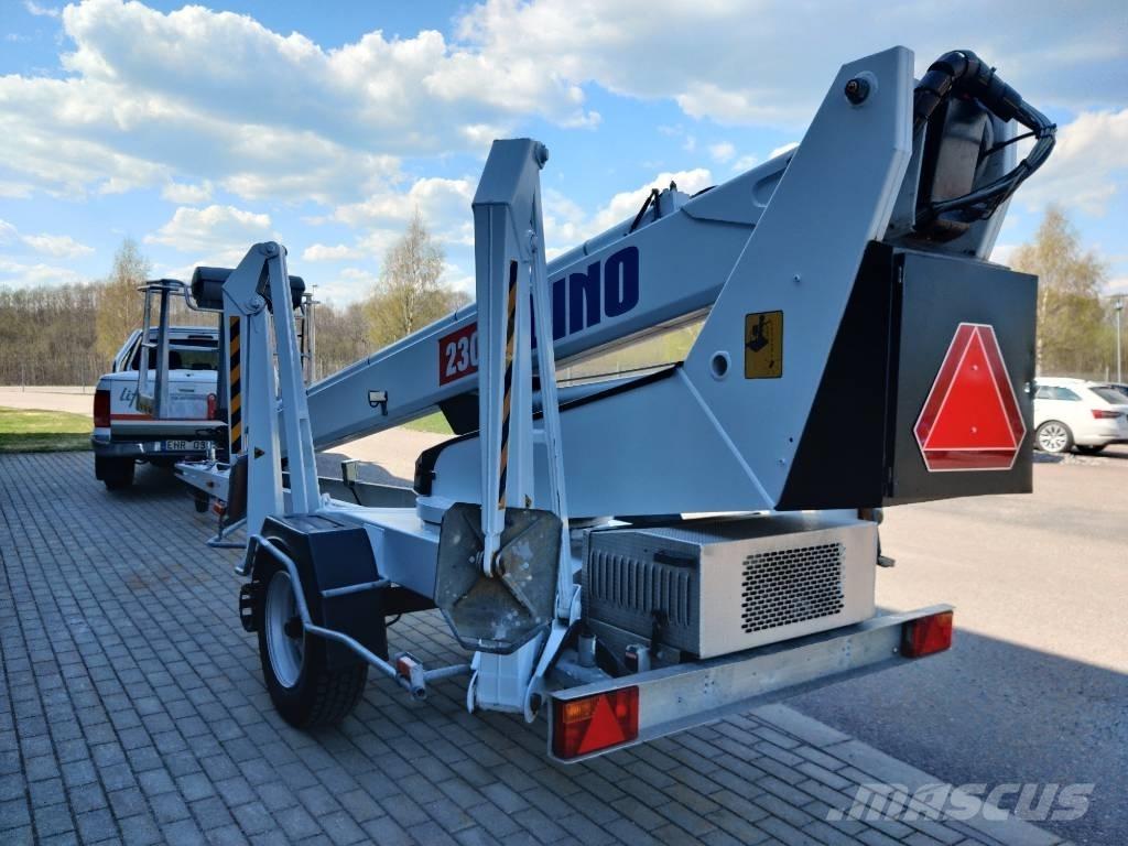 Dino 230 T Skylift 트레일러 탑재 고소작업대