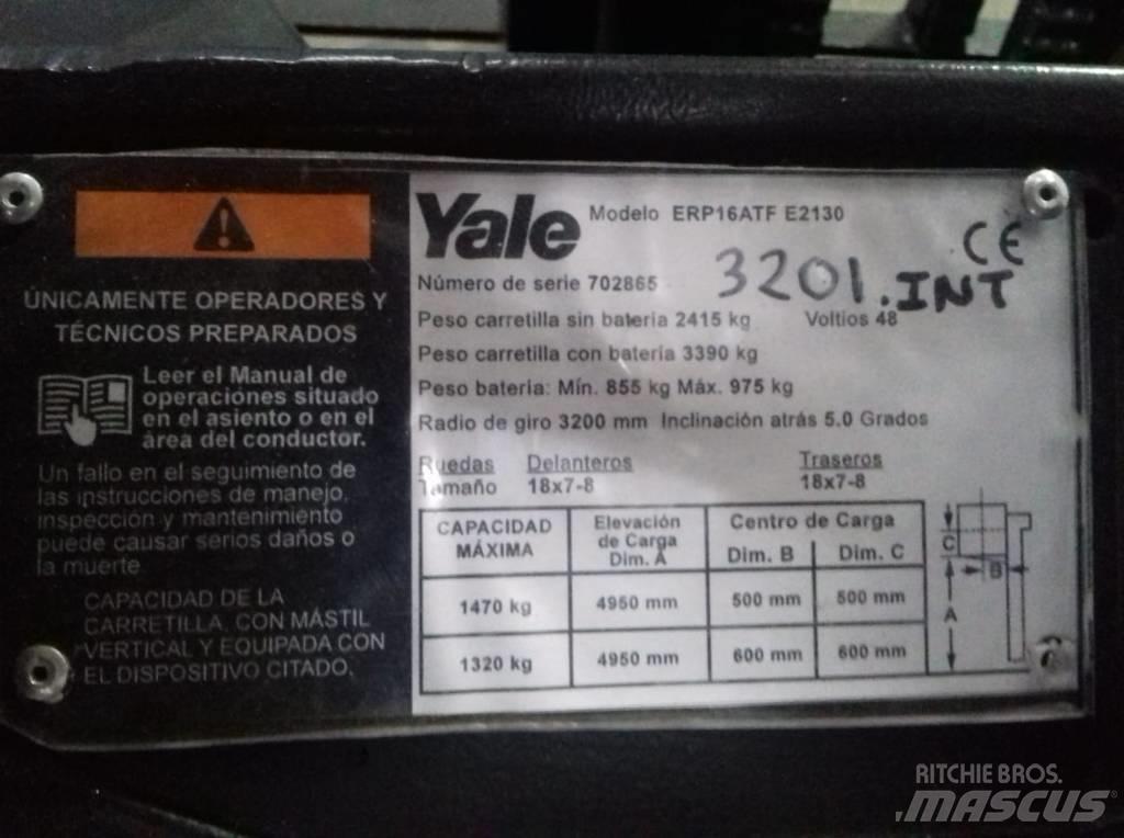 Yale ERP 16ATF 전동 지게차