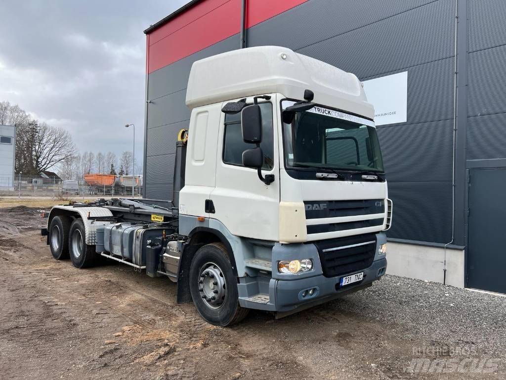 DAF CF85.460 훅 리프트 트럭