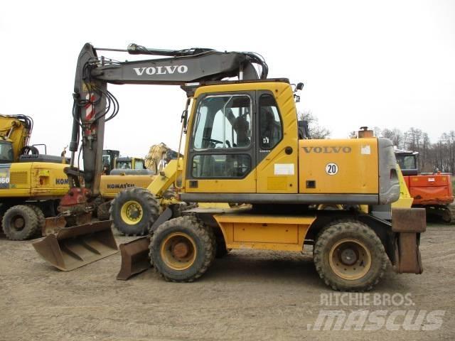 Volvo EW 140  휠 굴삭기