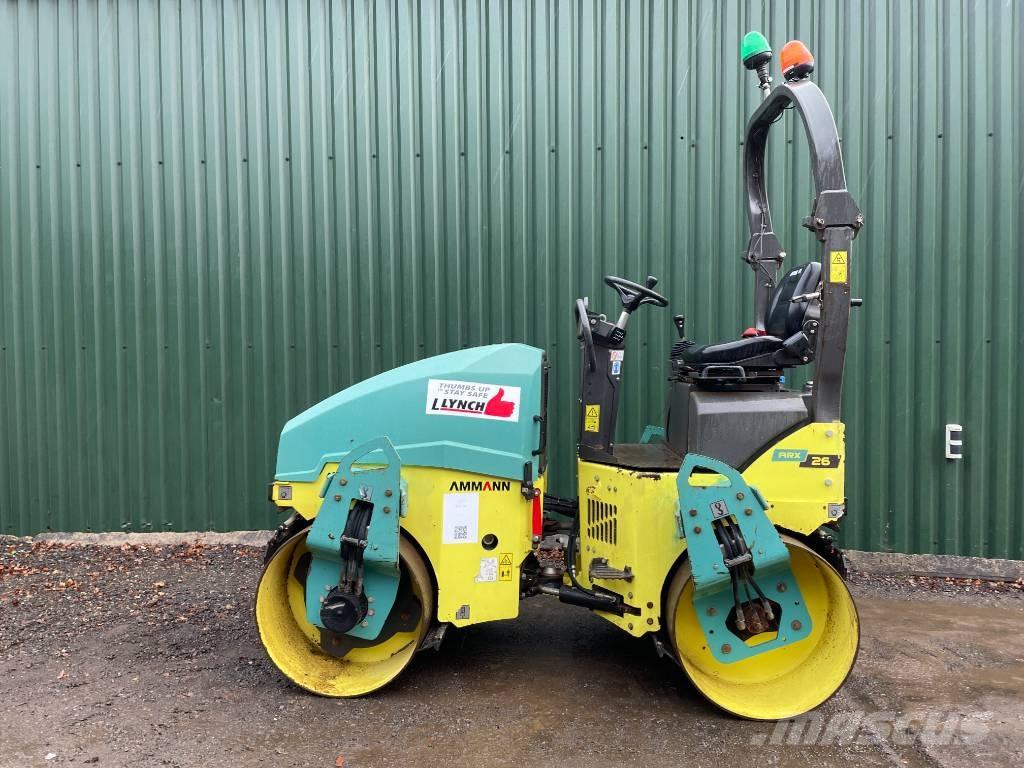 Ammann ARX 26 트윈 드럼 롤러