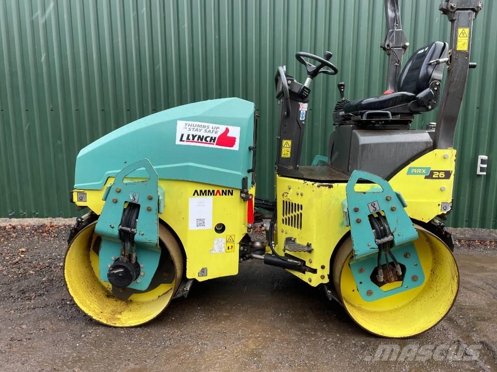 Ammann ARX 26 트윈 드럼 롤러