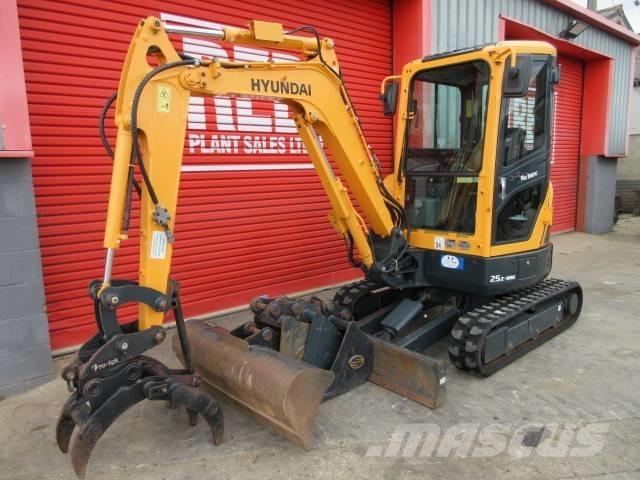 Hyundai R25Z-9 AK 소형 굴삭기 7톤 미만
