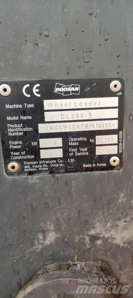 Doosan DL 280-5  휠로우더