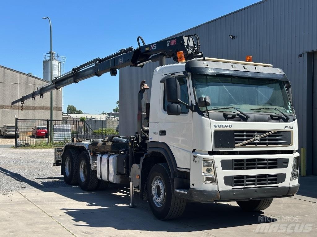 Volvo FM 12 380 훅 리프트 트럭
