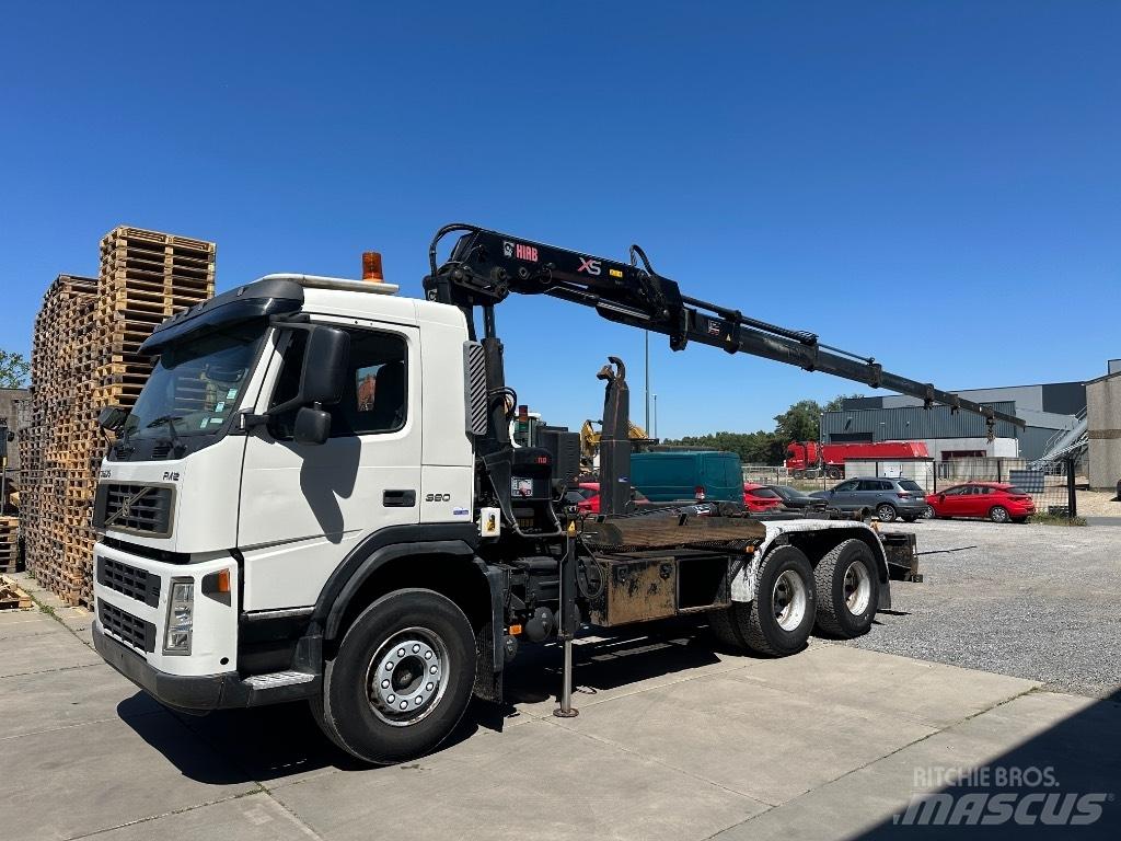 Volvo FM 12 380 훅 리프트 트럭