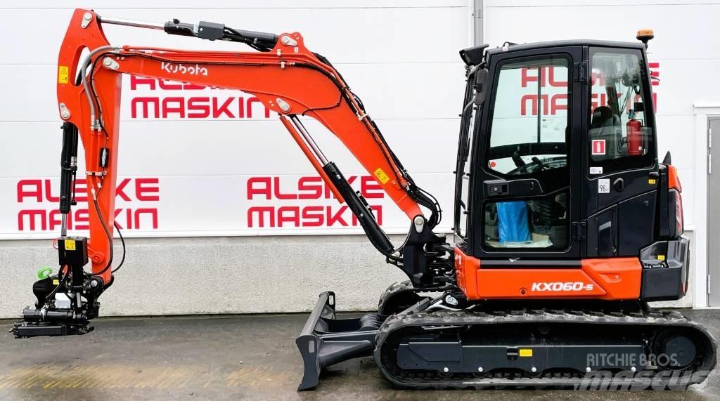 Kubota KX 060-5 소형 굴삭기 7톤 미만