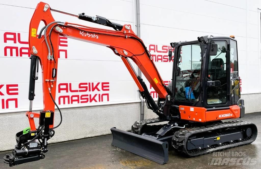Kubota KX 060-5 소형 굴삭기 7톤 미만