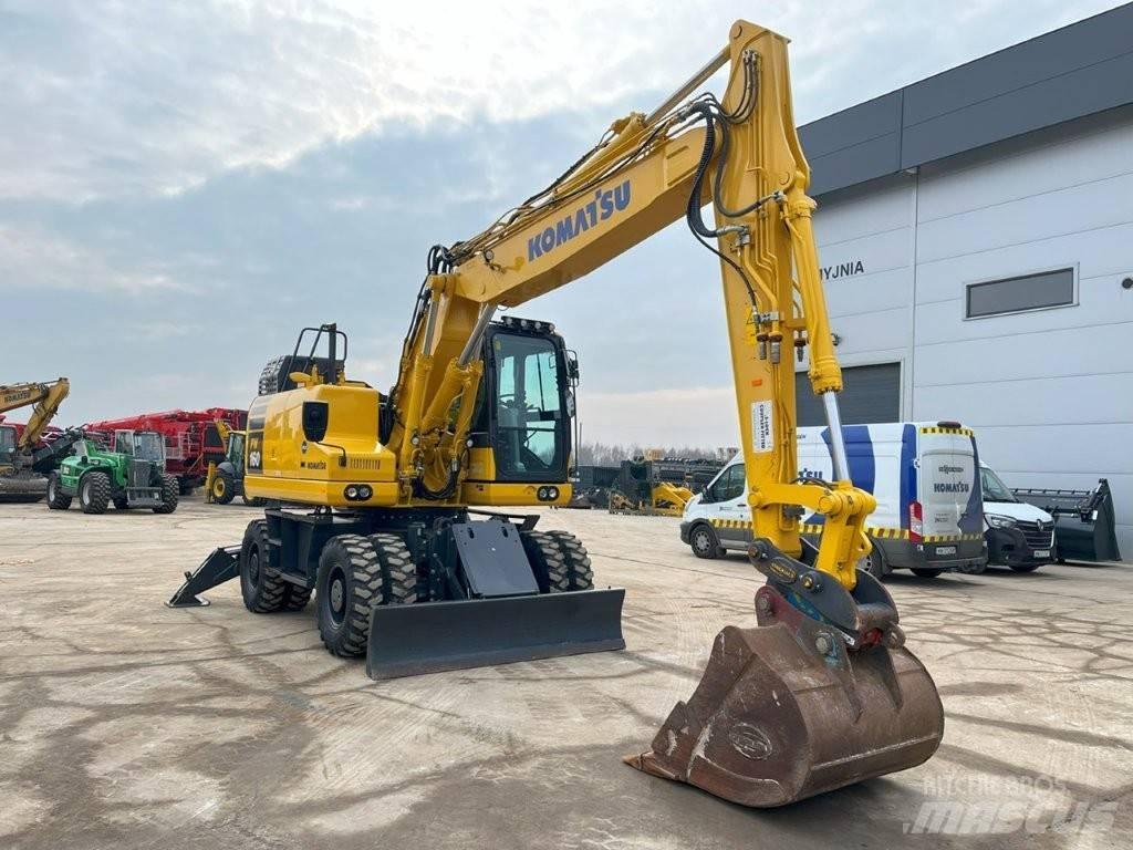 Komatsu PW160-11  휠 굴삭기