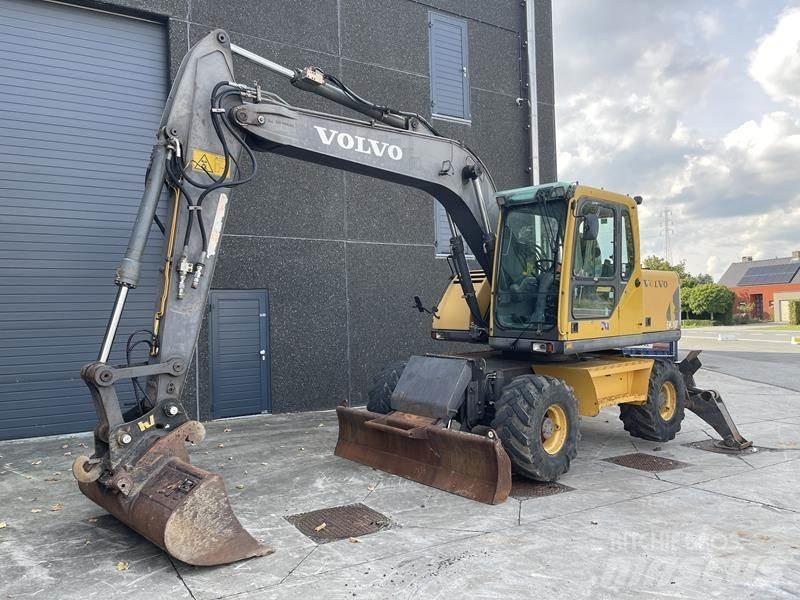 Volvo EW 140 B  휠 굴삭기