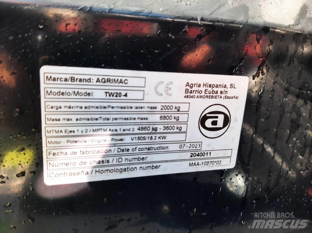 Agrimac TW20-4KL 험지용 트럭