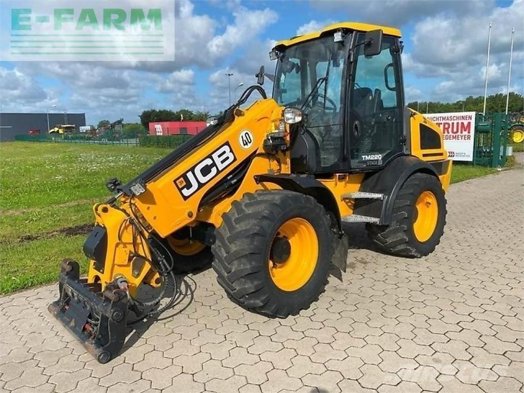 JCB tm 220 - 40 km/h 농업용 텔레 핸들러