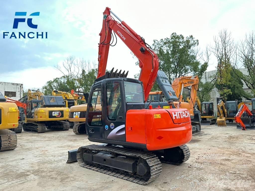 Hitachi zx70 소형 굴삭기 7톤 미만