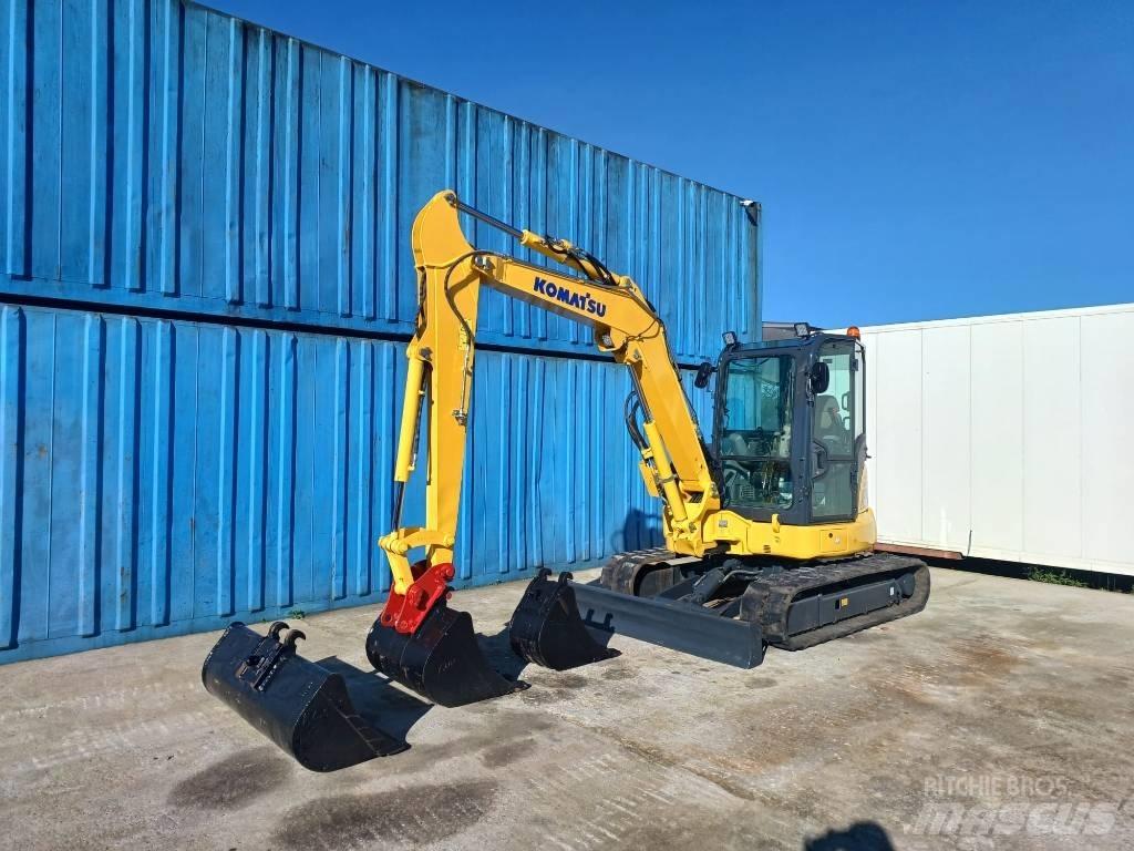 Komatsu PC 55 MR-5 소형 굴삭기 7톤 미만