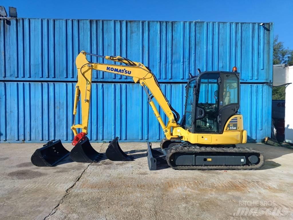 Komatsu PC 55 MR-5 소형 굴삭기 7톤 미만