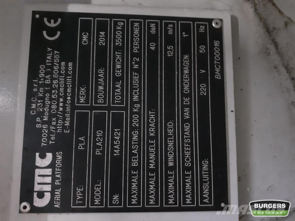 CMC PLA 210 견인식 전동이동 리프트