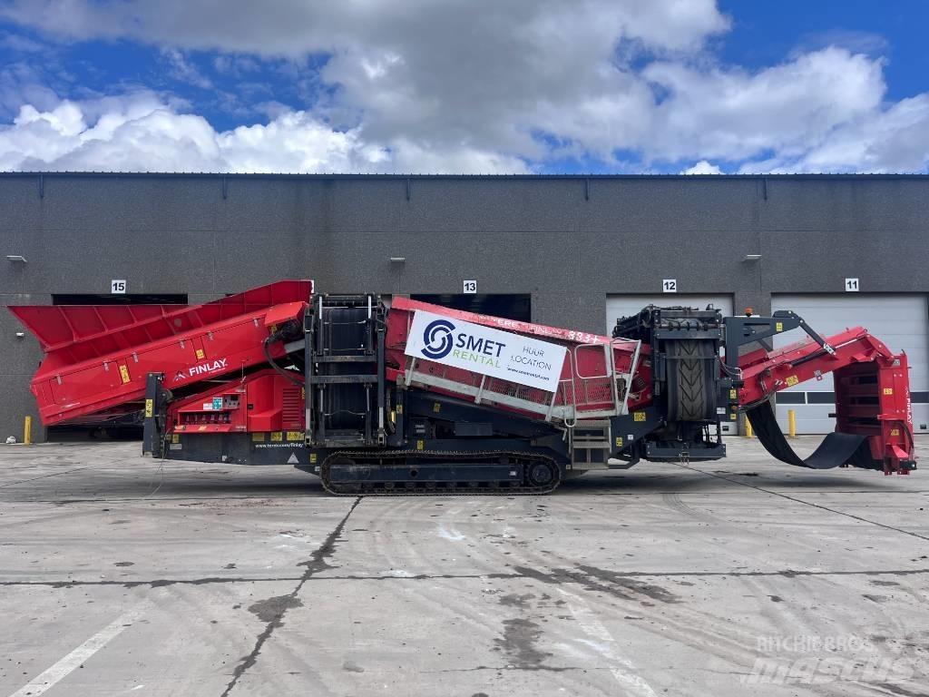 Terex Finlay 883+ 이동식 선별기