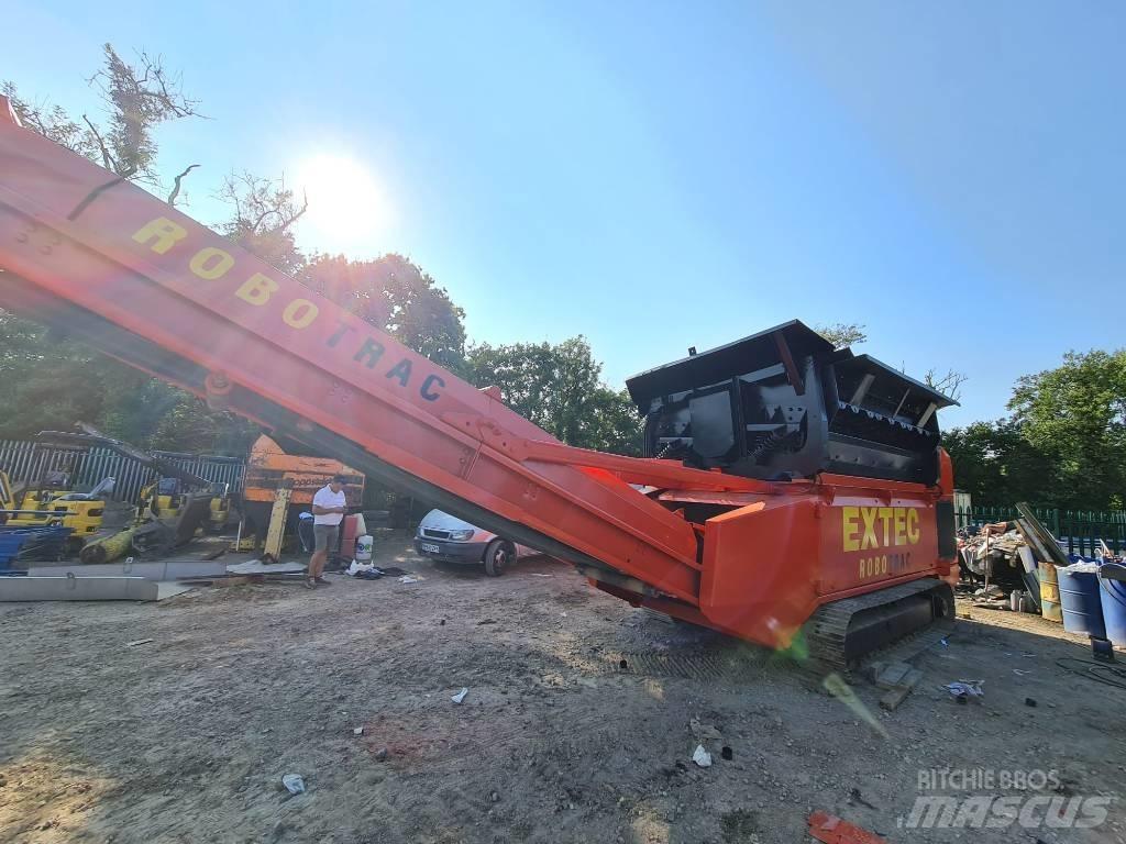 Extec RoboTrac 이동식 선별기