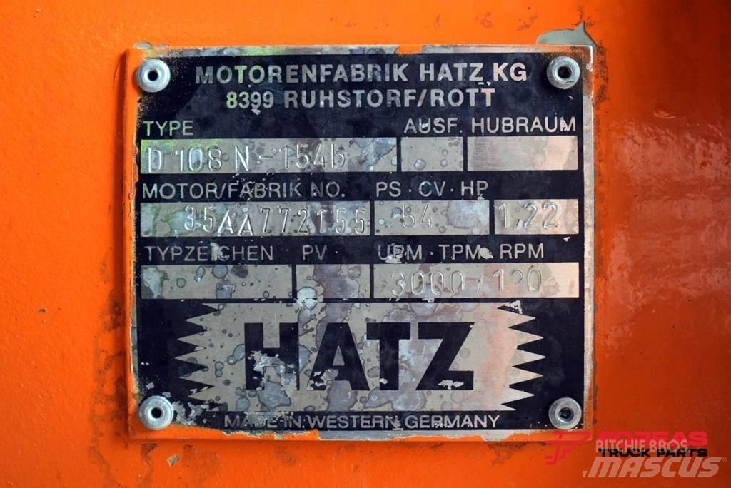 Hatz D 108 N - 154b 가솔린 발전기