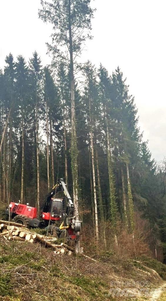Valmet 941 원목 하베스터