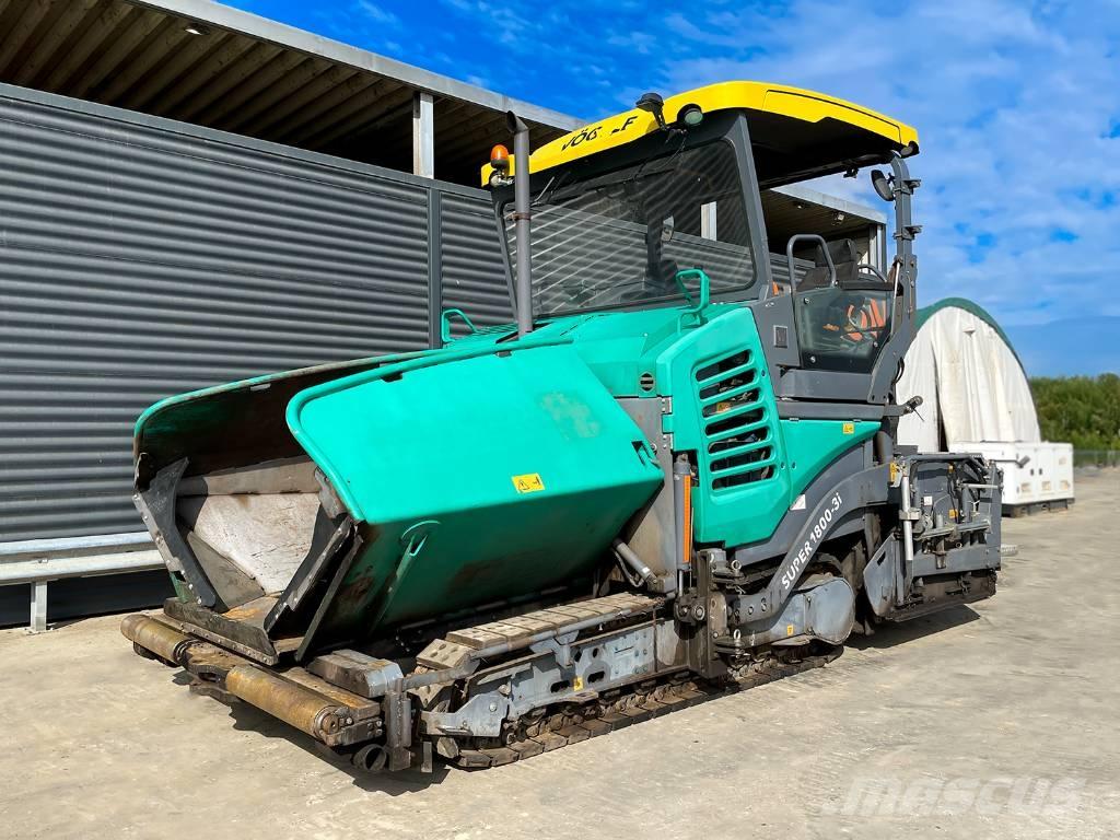 Vögele SUPER 1800-3I 아스팔트 포장장비