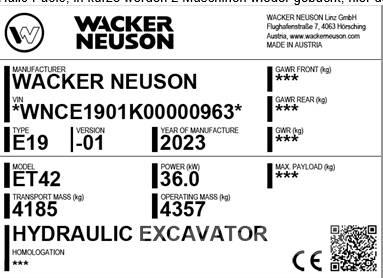 Wacker Neuson ET42 대형 굴삭기 29톤 이상