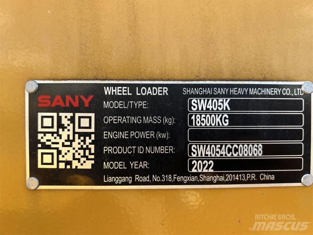 Sany SW405K  휠로우더