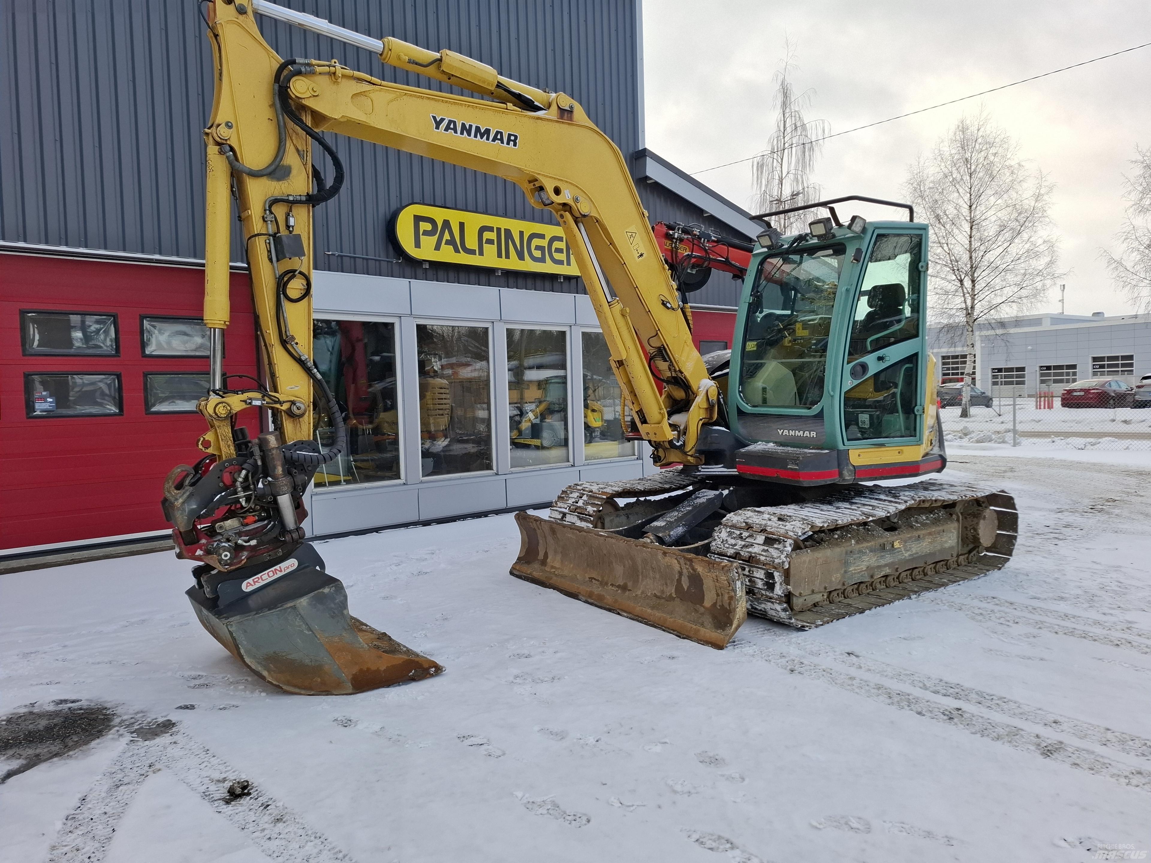 Yanmar SV100-1A 중형굴삭기 7톤-28톤