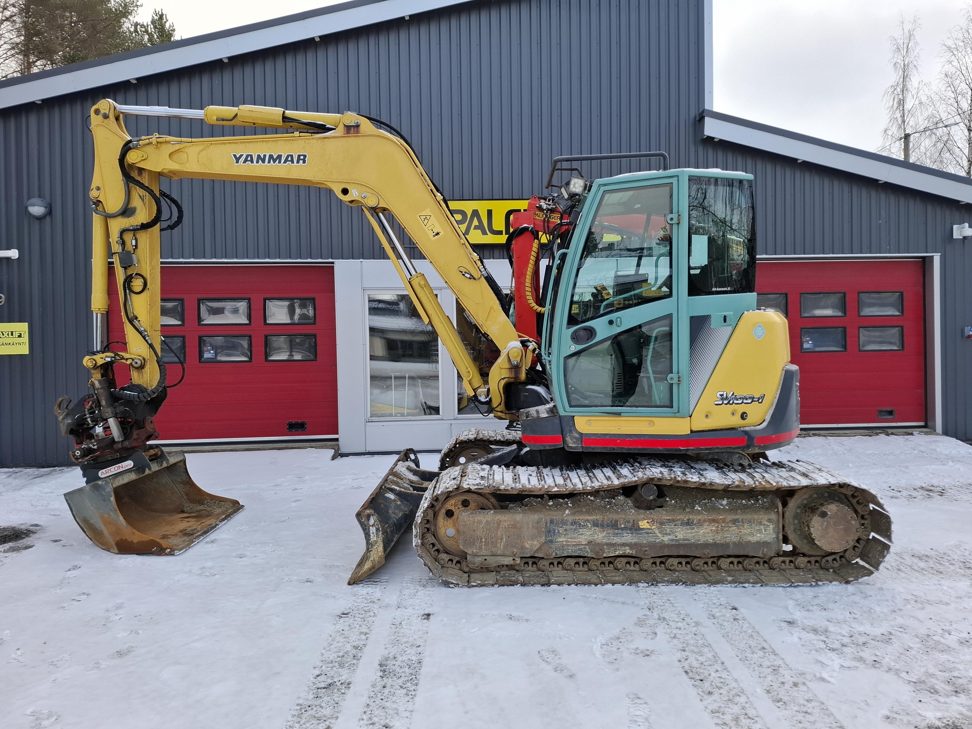 Yanmar SV100-1A 중형굴삭기 7톤-28톤