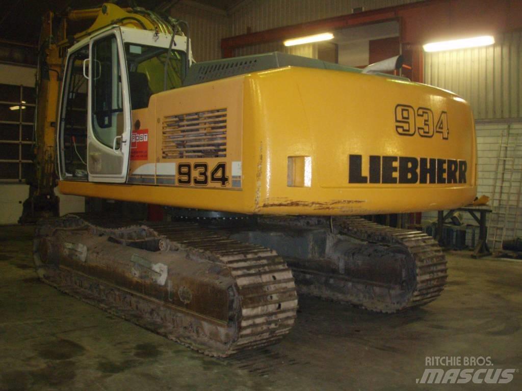 Liebherr 934 대형 굴삭기 29톤 이상