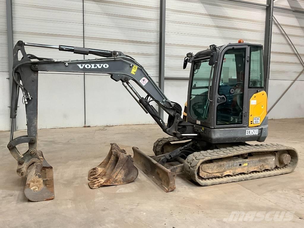 Volvo ECR 50 D 소형 굴삭기 7톤 미만
