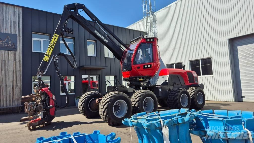 Komatsu 931 XC 원목 하베스터