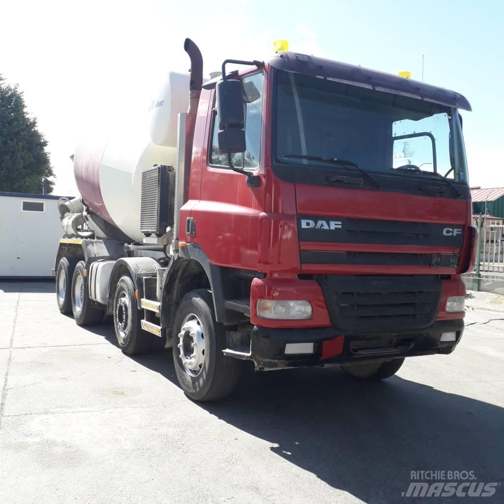 DAF CF85.480 콘크리트 믹서트럭