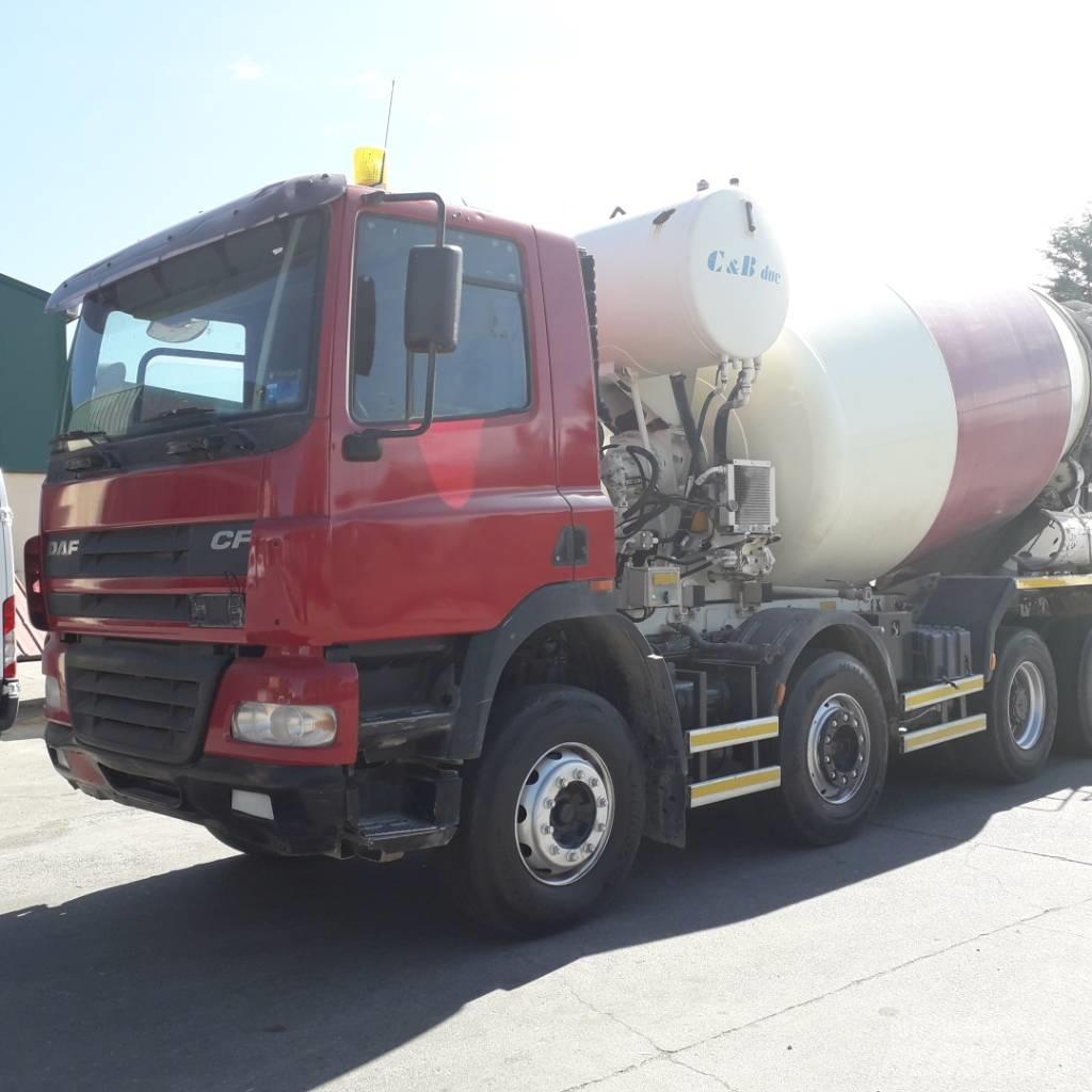 DAF CF85.480 콘크리트 믹서트럭